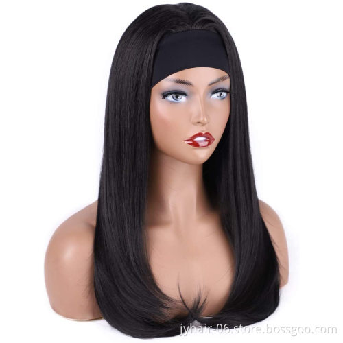 Water Wave Headband Wig Human Hair Wigs For Black Women Brazilian Hair Glueless Remy Curly Human Hair Wigs